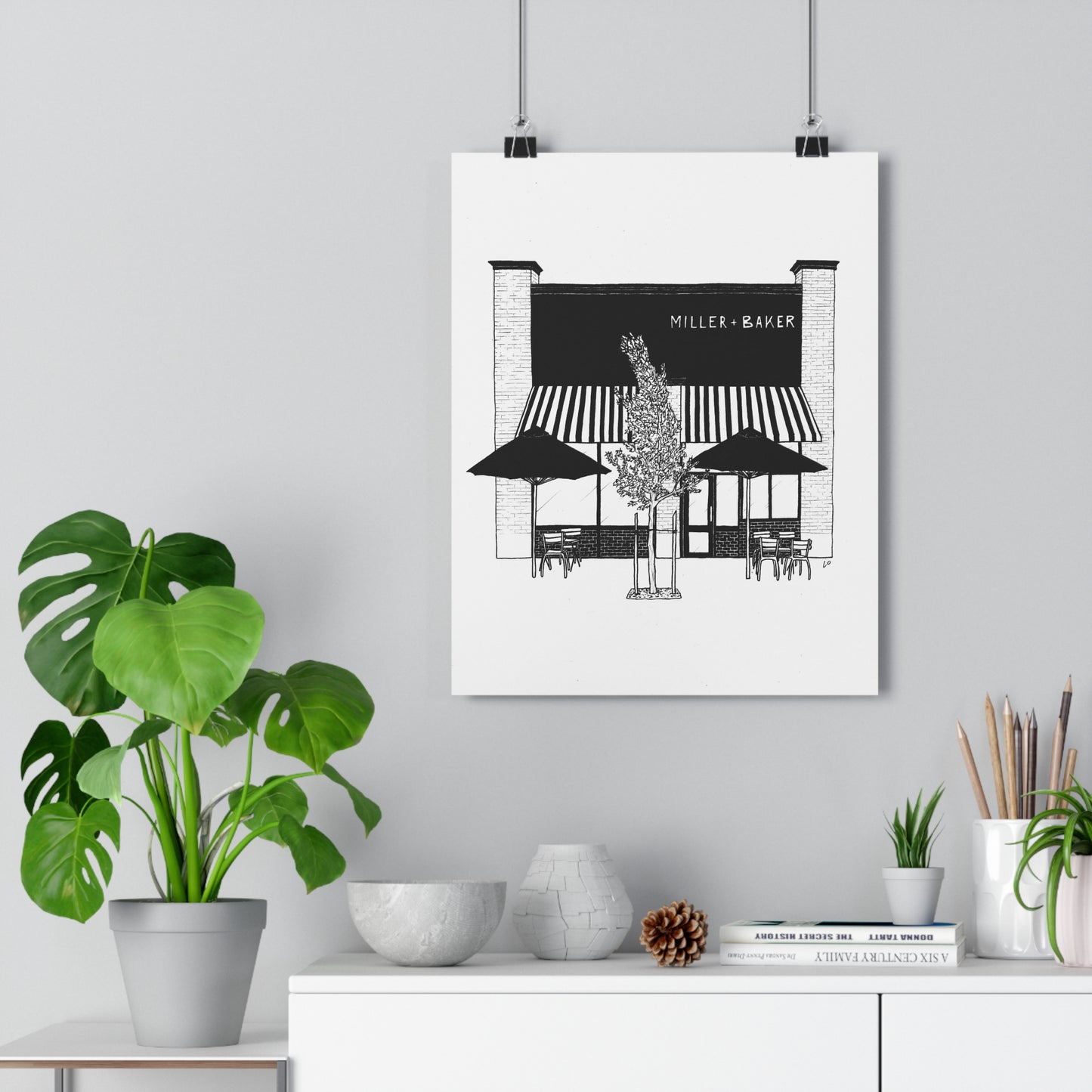 Miller + Baker, Perth, Australia Giclée Art Print