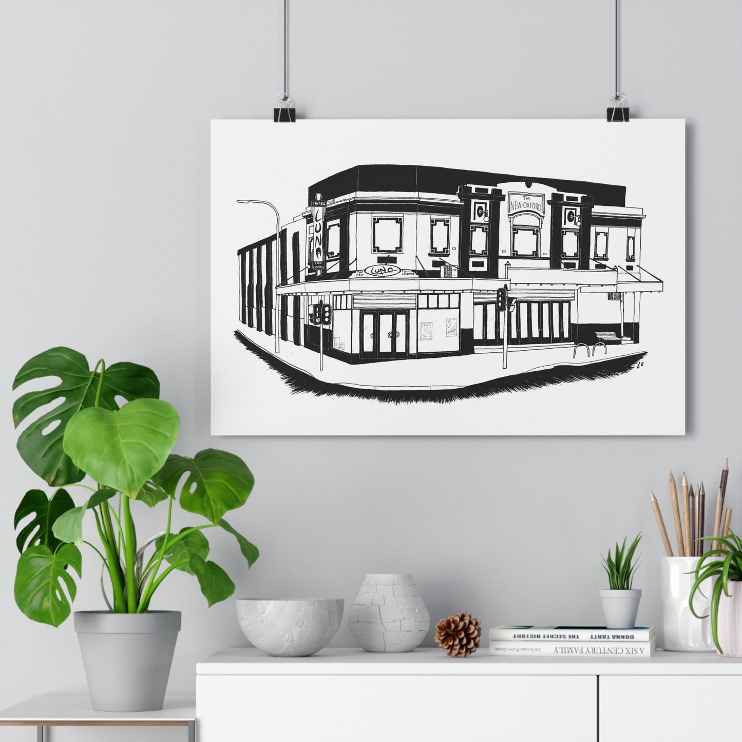 Luna cinemas, Perth, Australia Giclée Art Print