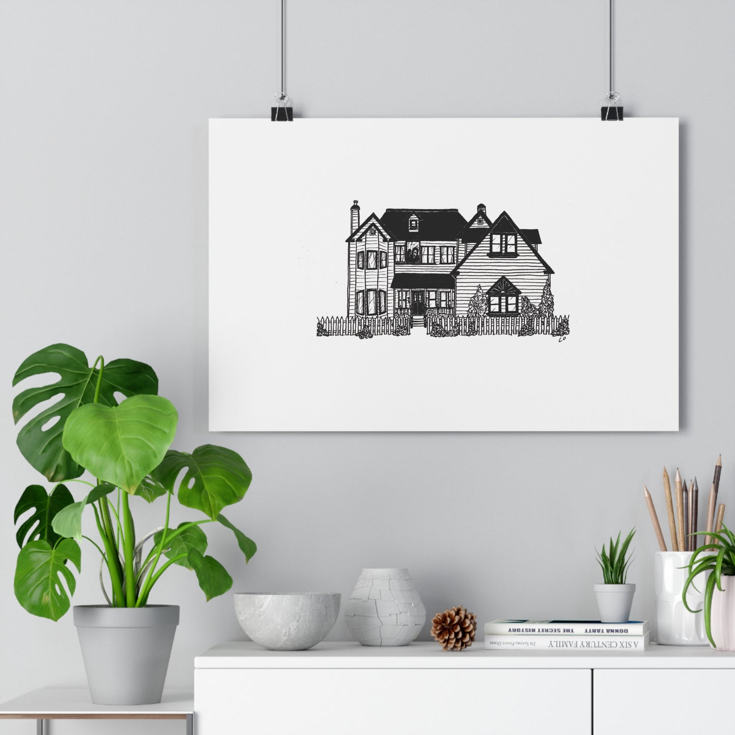 Stu's House, Scream (film) Giclée Art Print