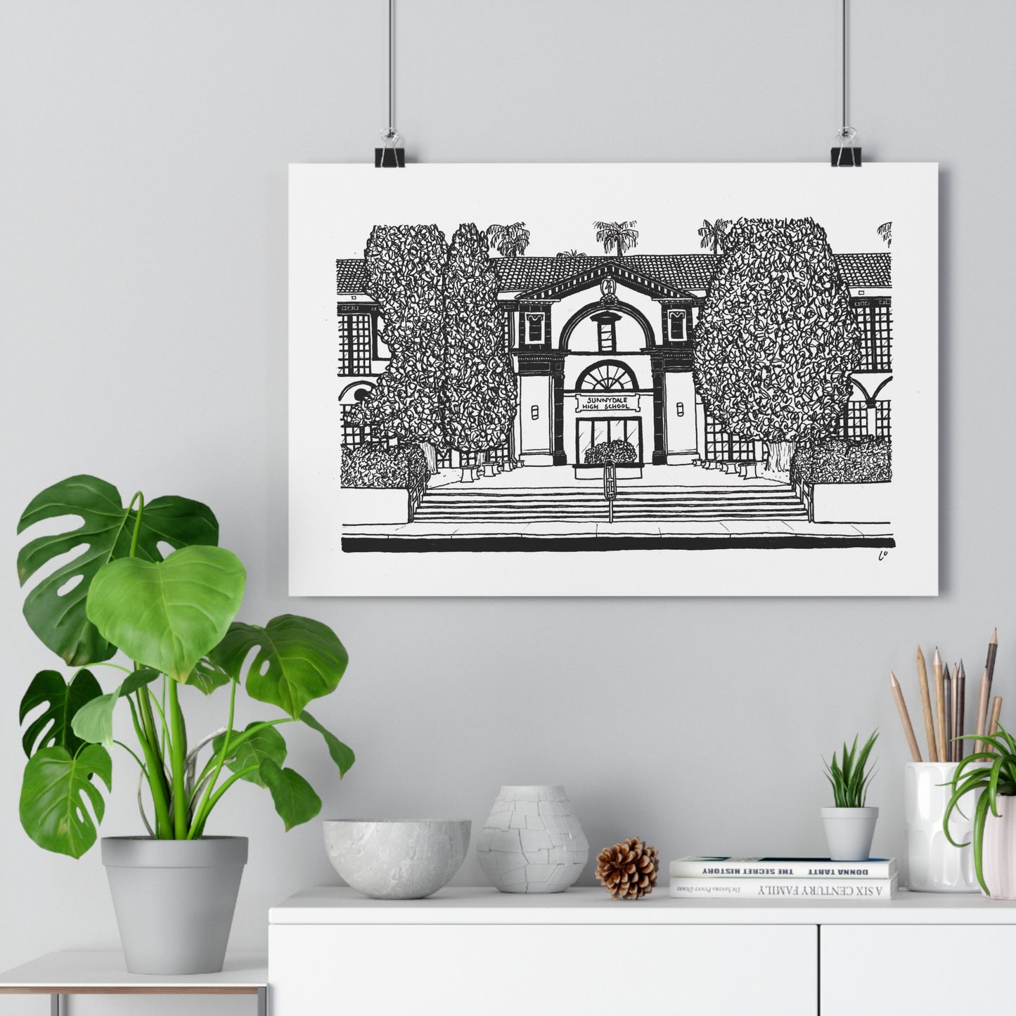 Sunnydale High School, Buffy The Vampire Slayer (tv series) Giclée Art Print