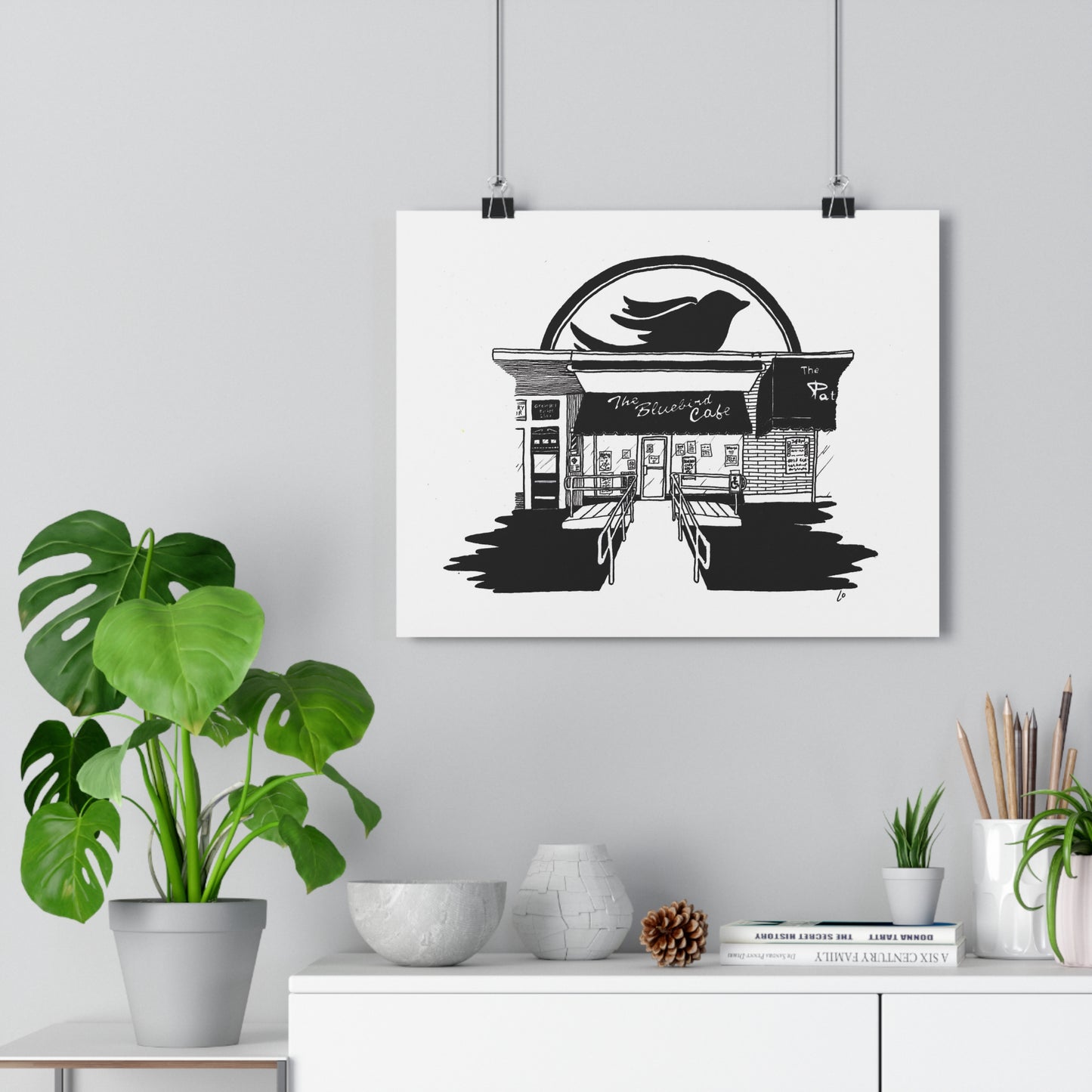 The Bluebird Cafe, Nashville, USA Giclée Art Print