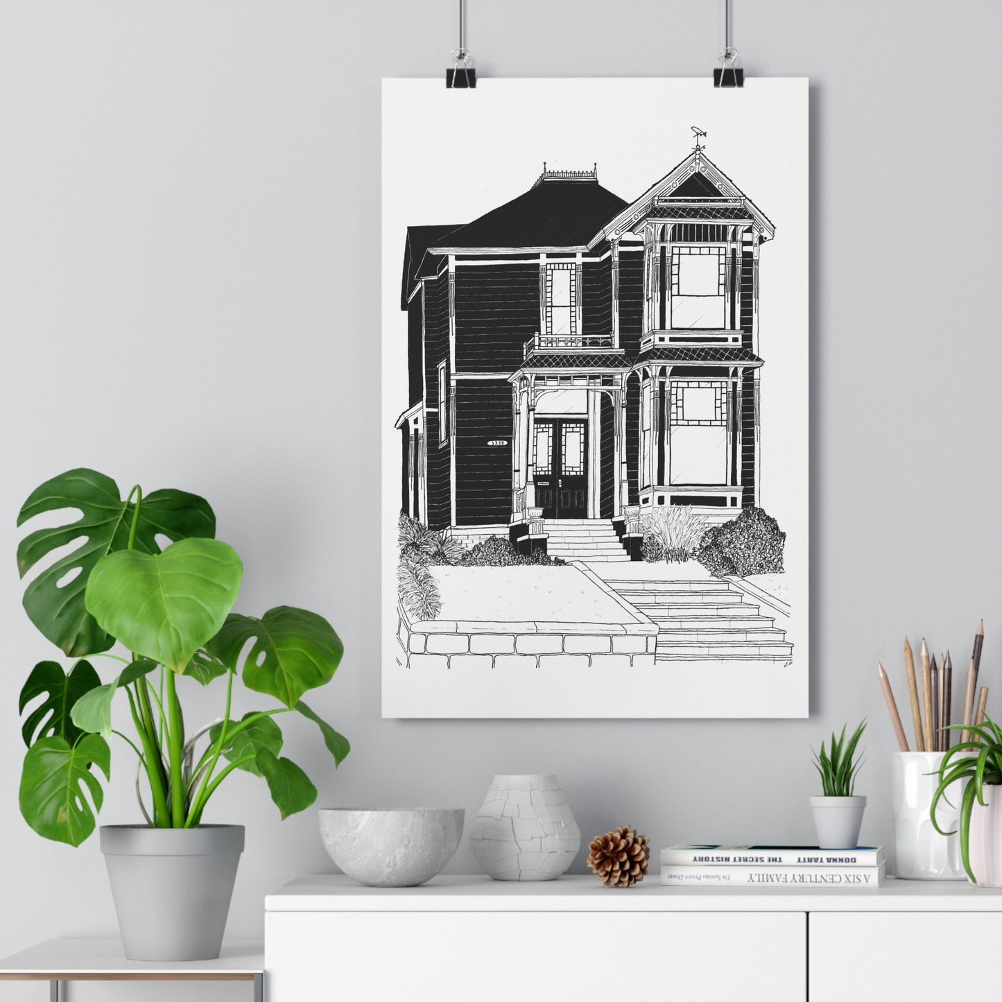 Halliwell Manor, Charmed (tv series) Giclée Art Print