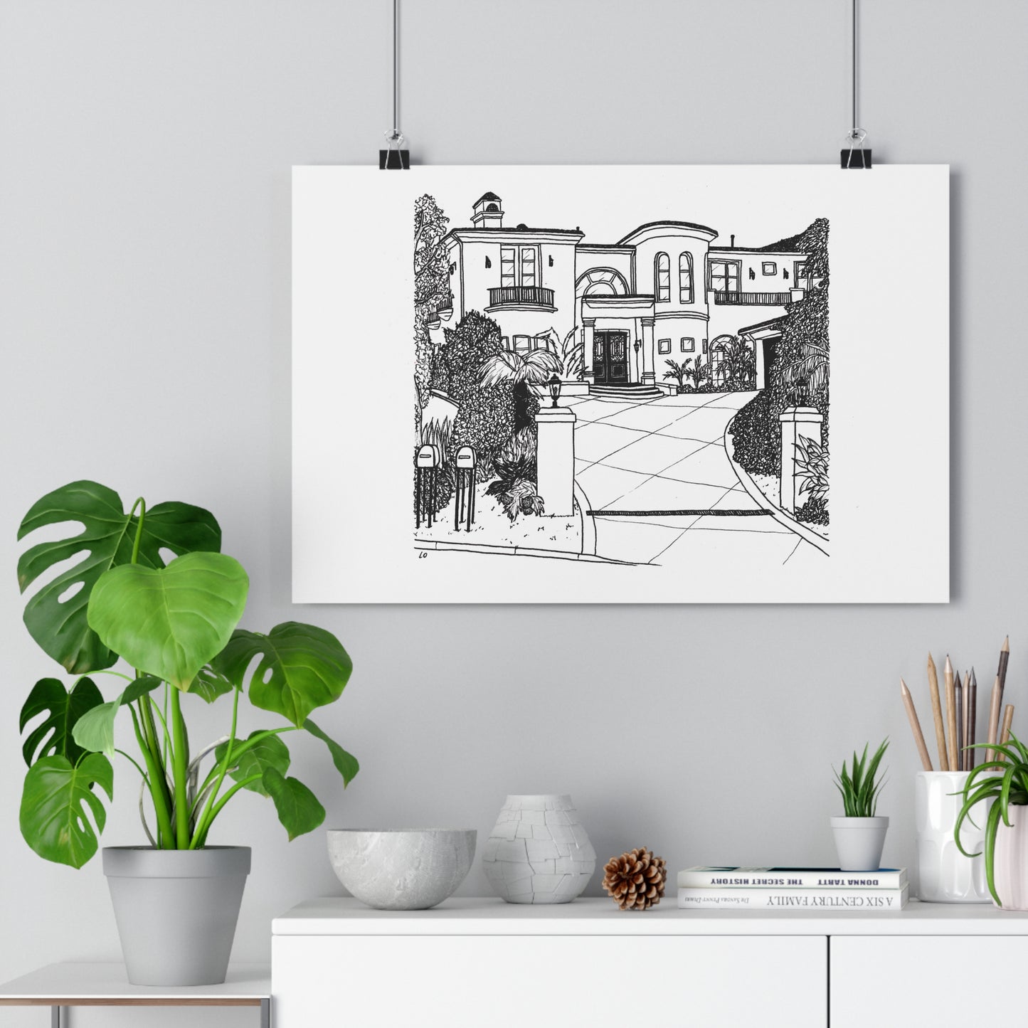 Cohen House, The OC (tv series) Giclée Art Print