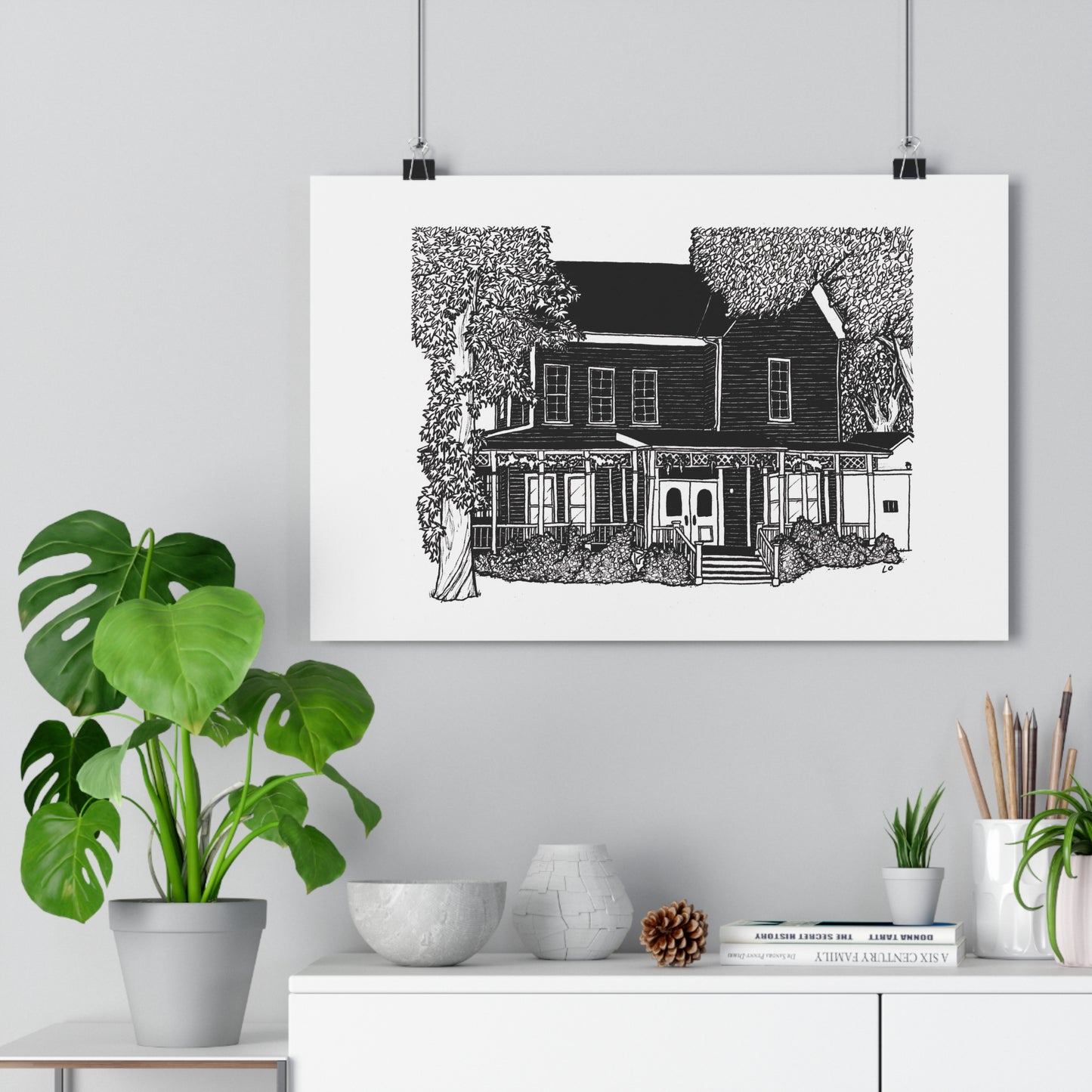 Rory & Lorelai's House, Gilmore Girls (tv series) Giclée Art Print