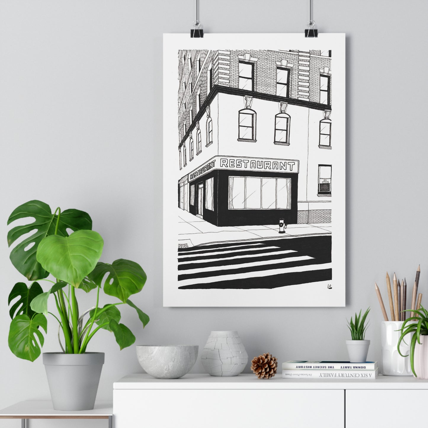 Monk's Restaurant, Seinfeld (tv series) Giclée Art Print