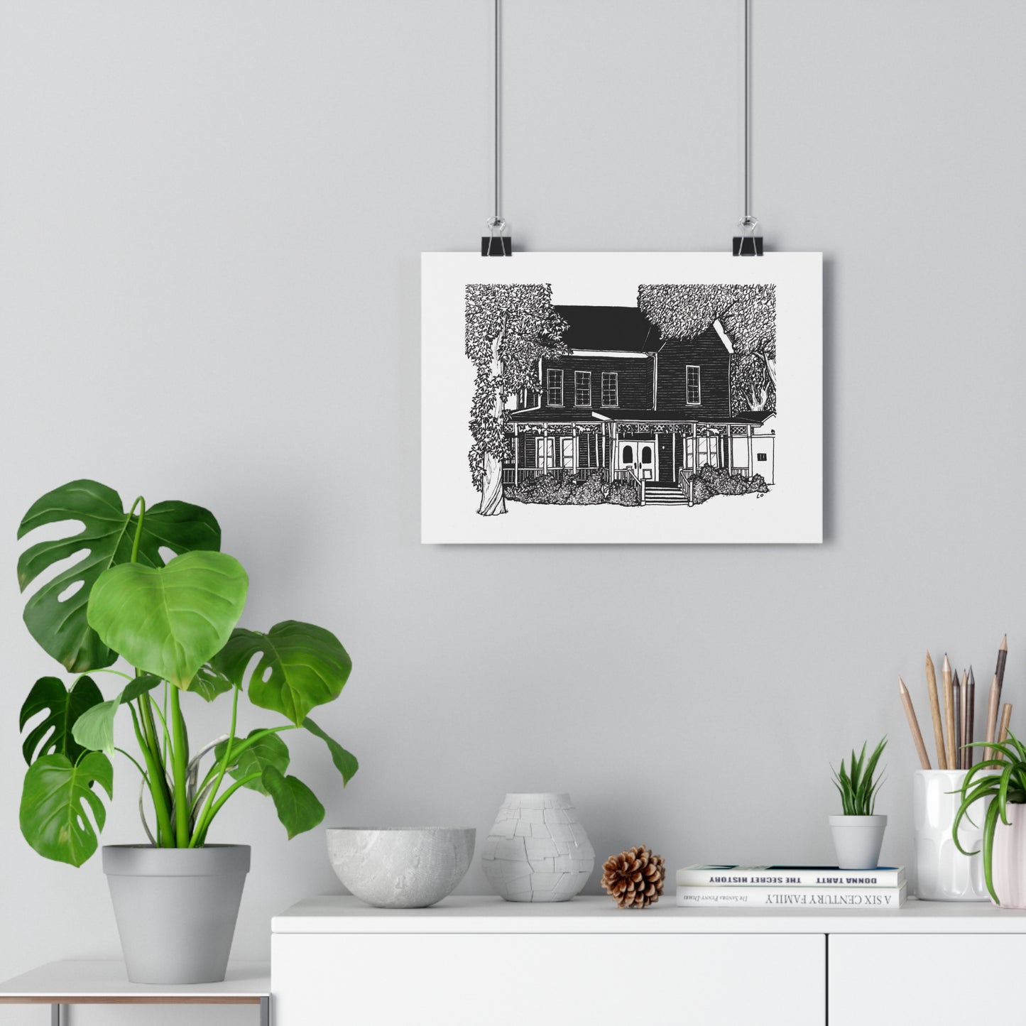 Rory & Lorelai's House, Gilmore Girls (tv series) Giclée Art Print