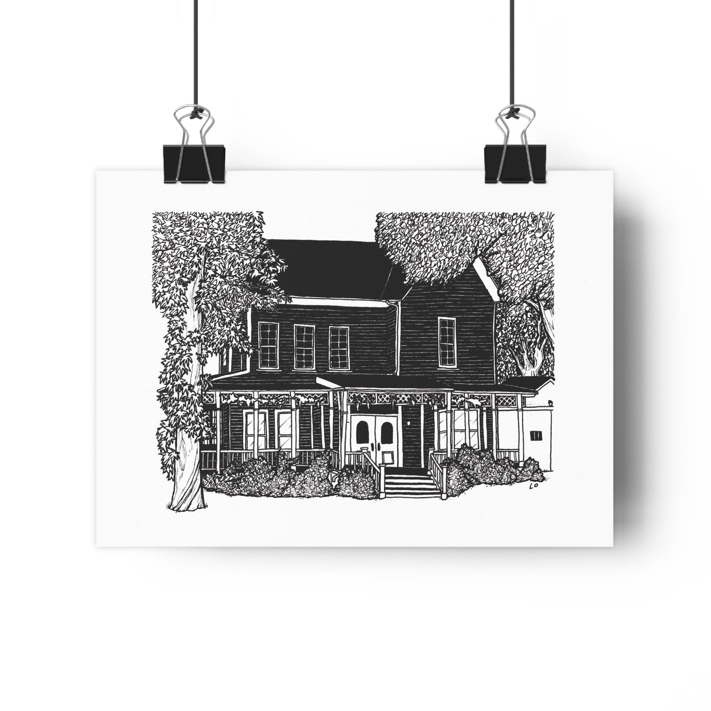 Rory & Lorelai's House, Gilmore Girls (tv series) Giclée Art Print