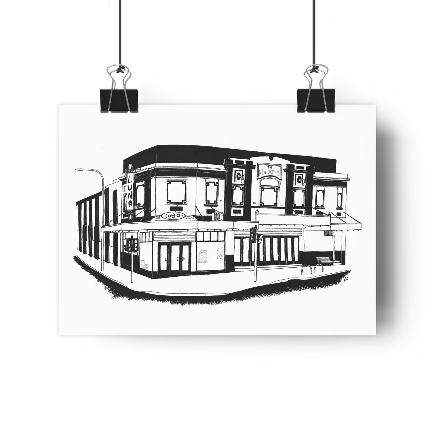 Luna cinemas, Perth, Australia Giclée Art Print