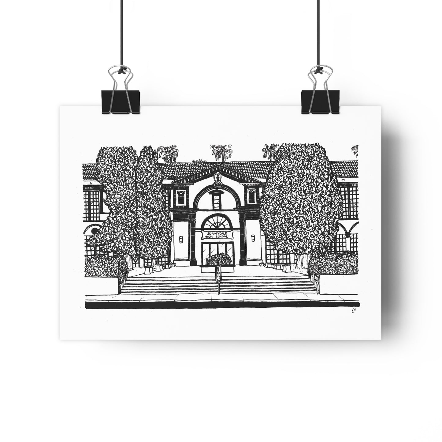 Sunnydale High School, Buffy The Vampire Slayer (tv series) Giclée Art Print