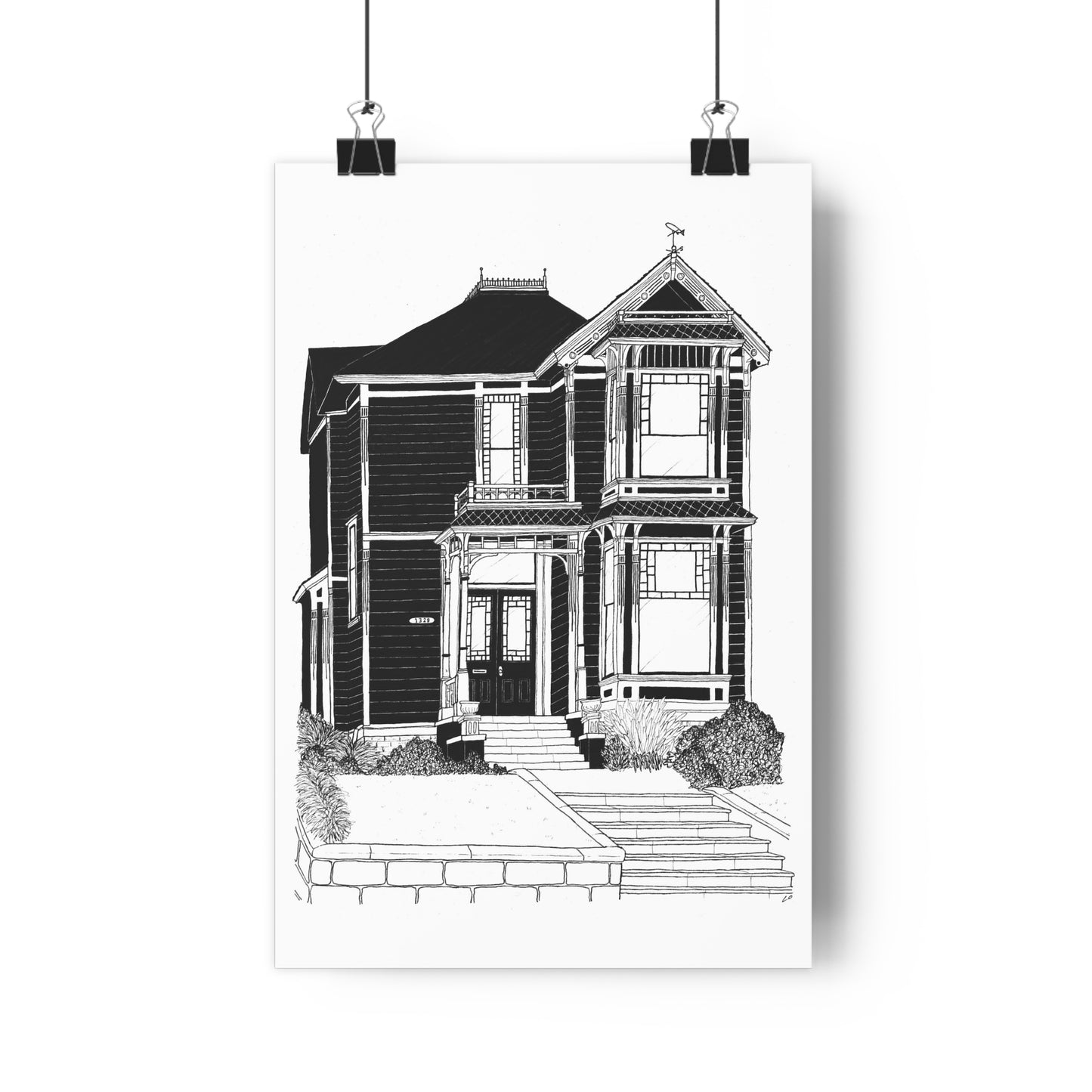 Halliwell Manor, Charmed (tv series) Giclée Art Print