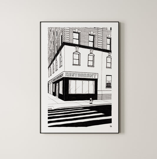 Monk's Restaurant, Seinfeld (tv series) Giclée Art Print