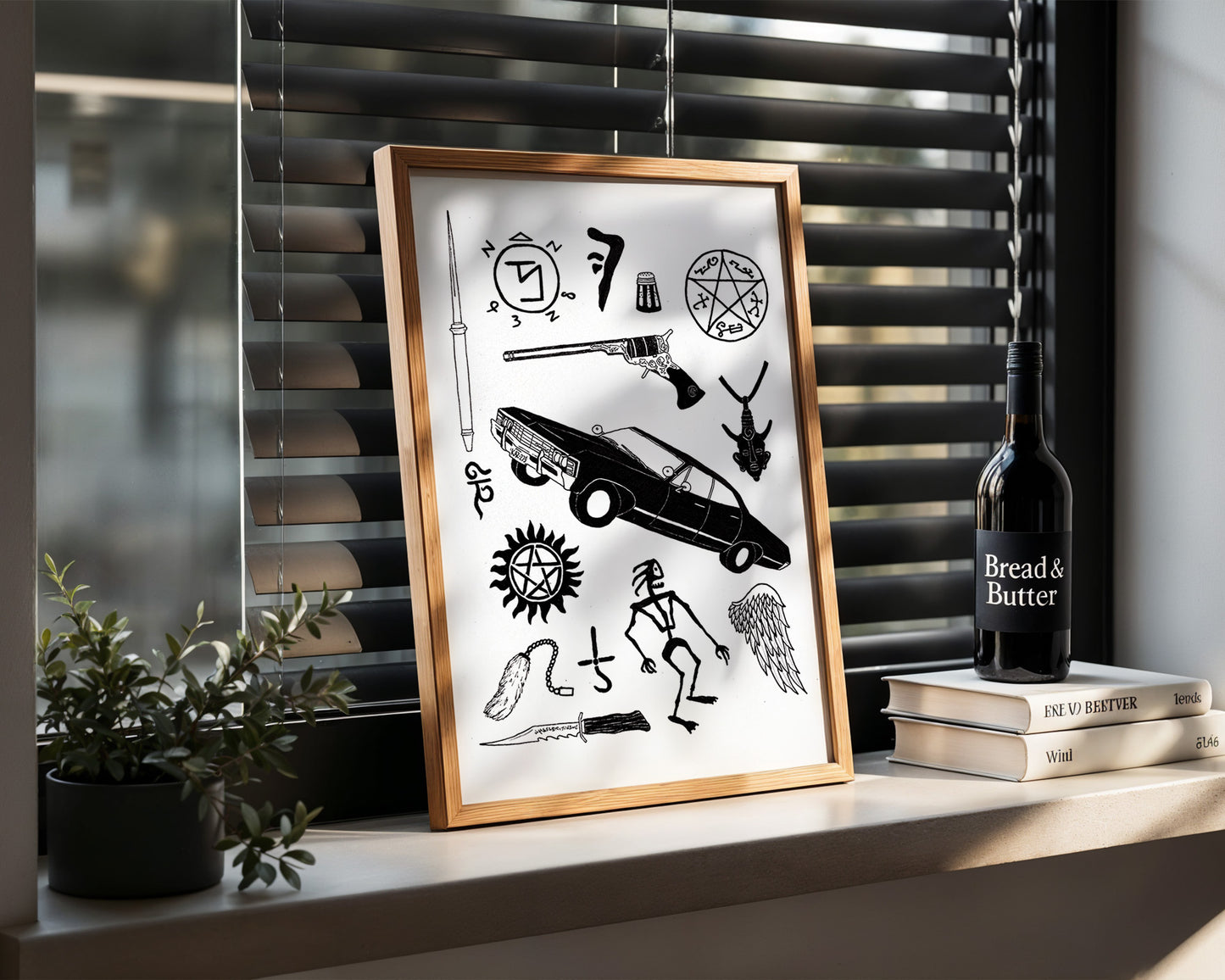 Supernatural (tv series) Giclée Art Print