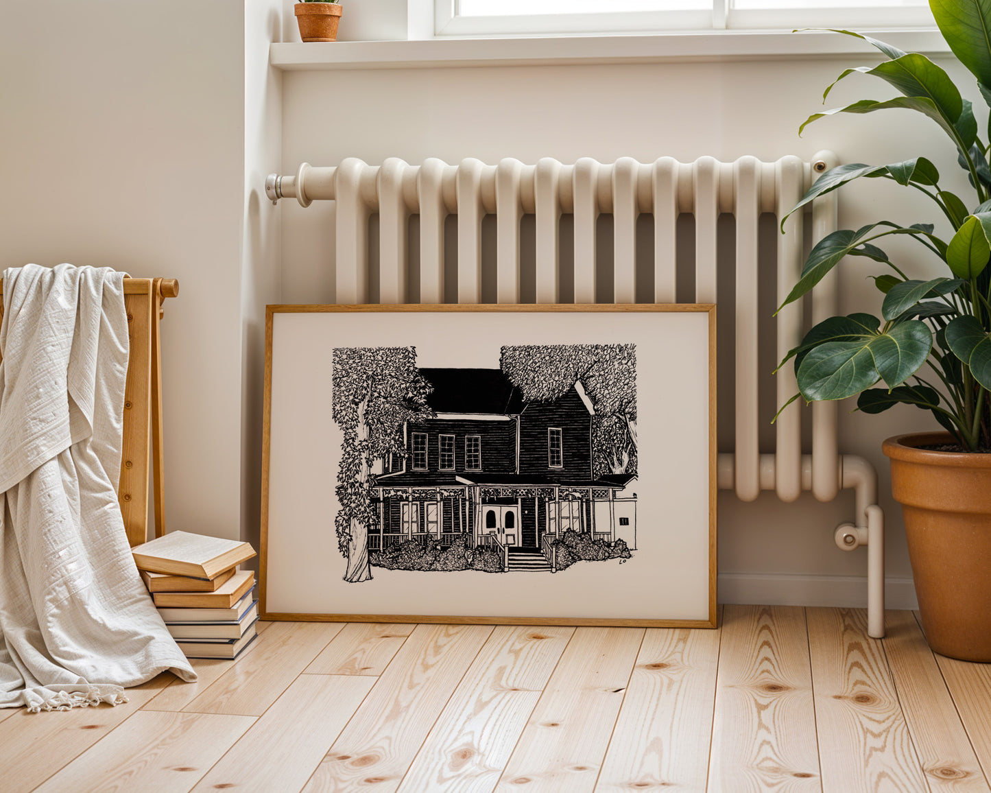 Rory & Lorelai's House, Gilmore Girls (tv series) Giclée Art Print