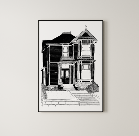 Halliwell Manor, Charmed (tv series) Giclée Art Print