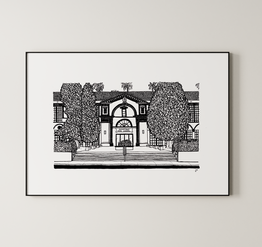 Sunnydale High School, Buffy The Vampire Slayer (tv series) Giclée Art Print