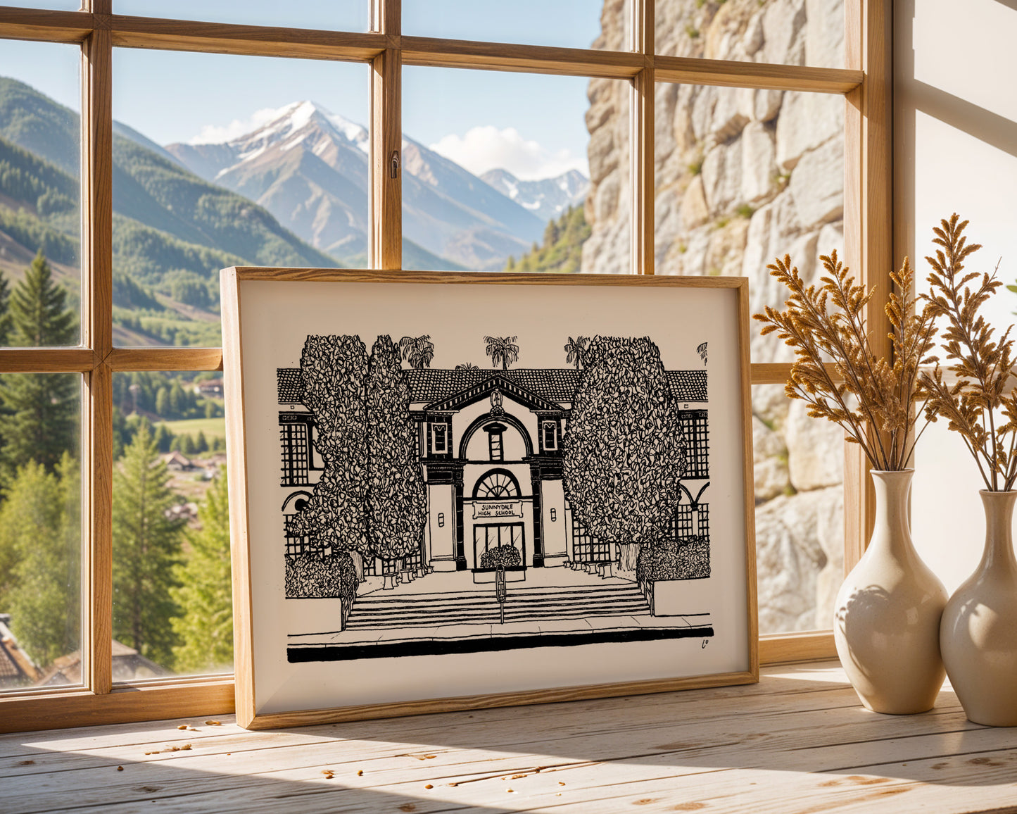 Sunnydale High School, Buffy The Vampire Slayer (tv series) Giclée Art Print