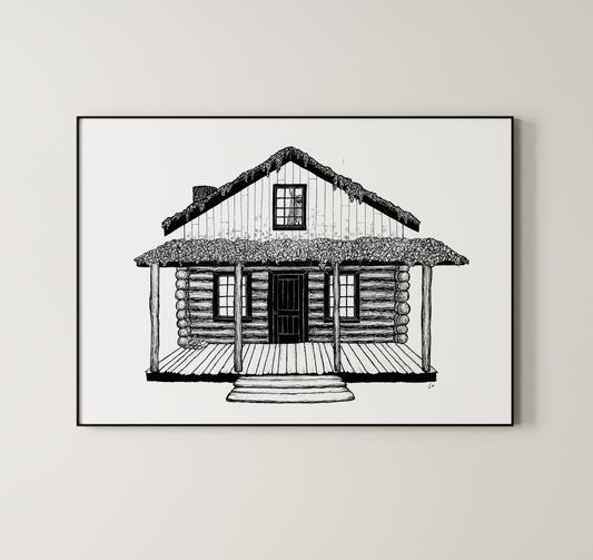 Cabin, Yellowjackets (tv series) Giclée Art Print