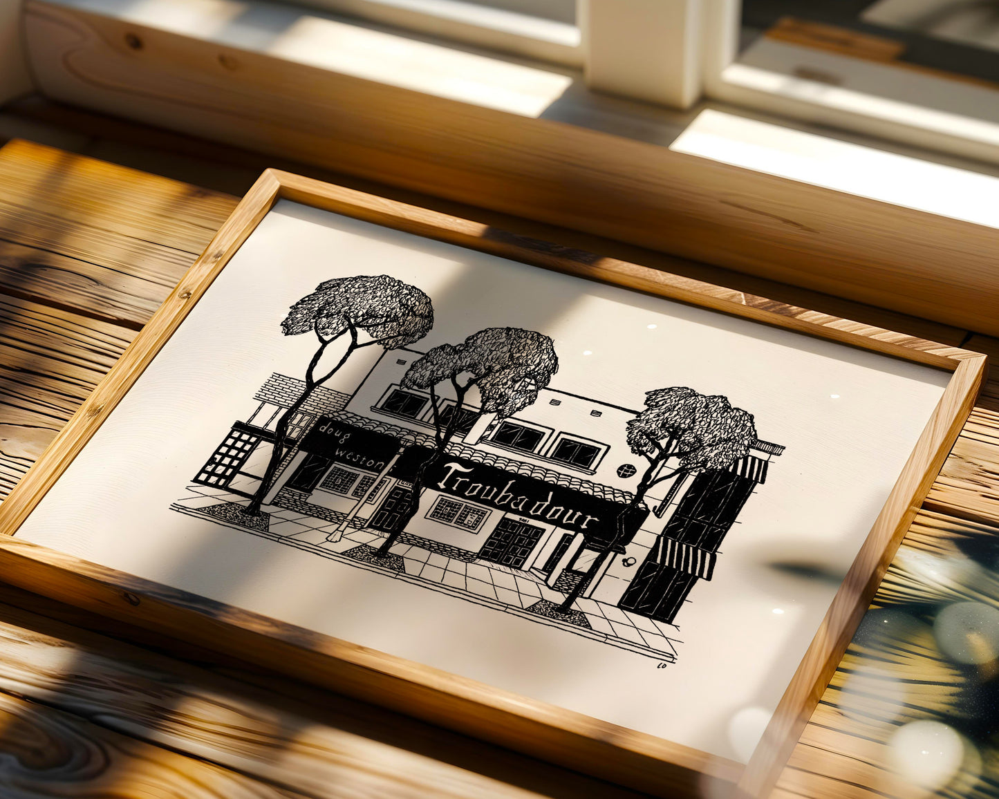 Troubadour, Los Angeles, USA Giclée Art Print