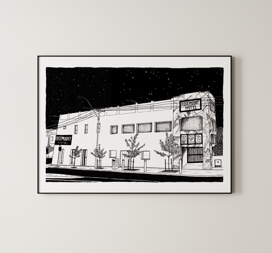 Rosemount Hotel, Perth, Australia Giclée Art Print