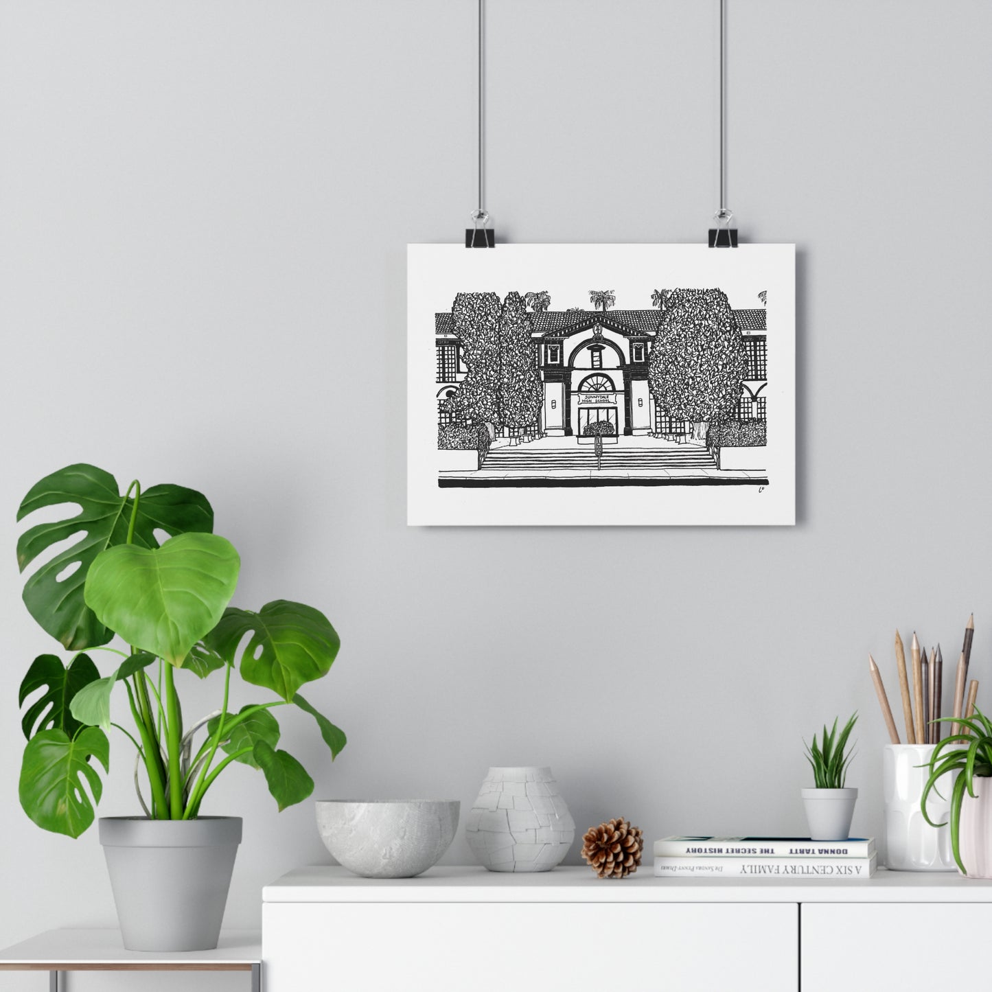 Sunnydale High School, Buffy The Vampire Slayer (tv series) Giclée Art Print