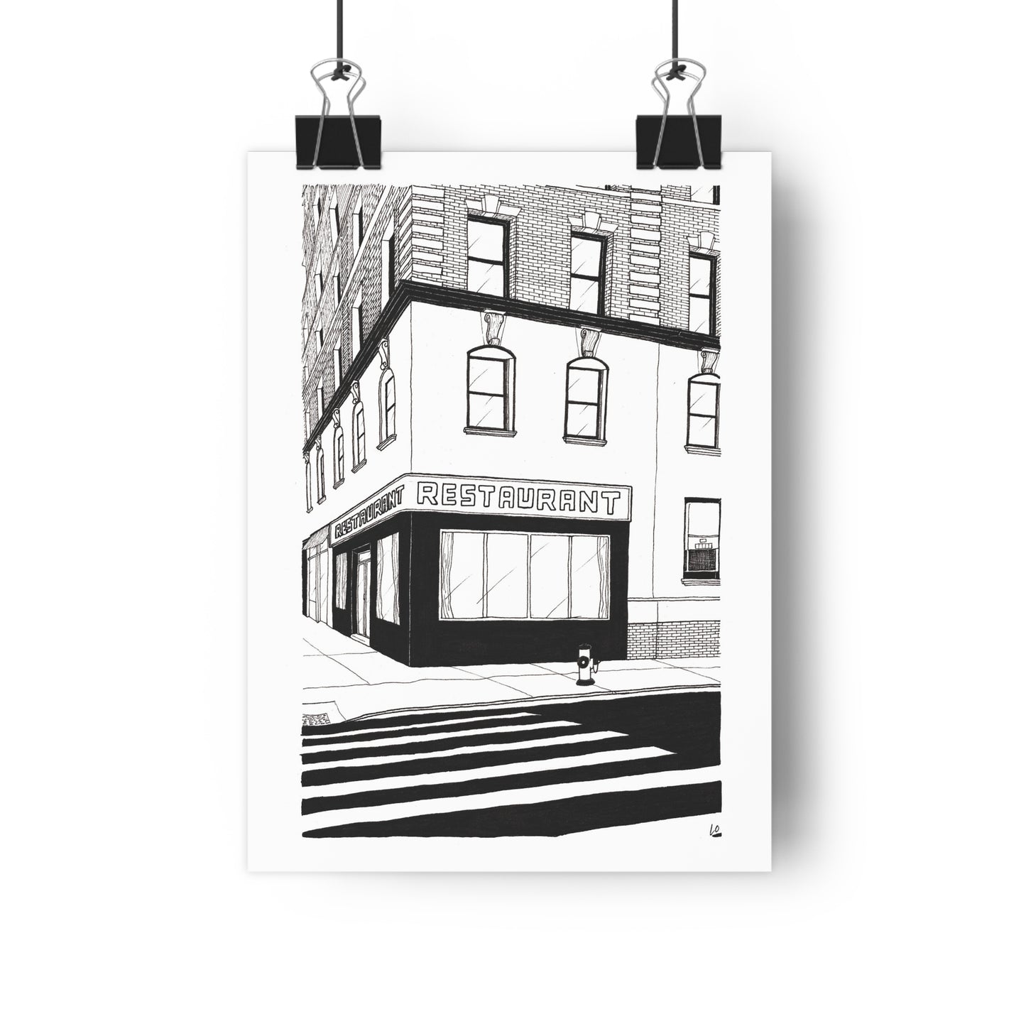 Monk's Restaurant, Seinfeld (tv series) Giclée Art Print
