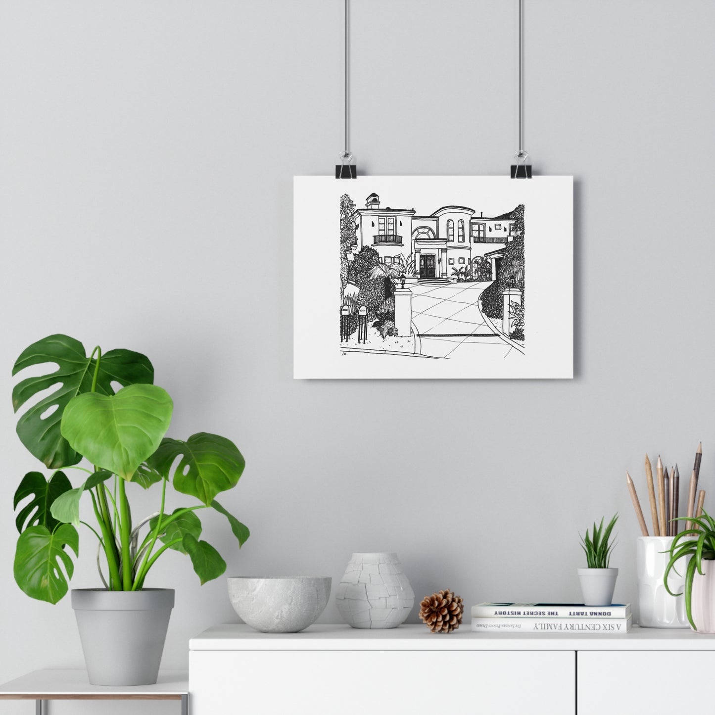 Cohen House, The OC (tv series) Giclée Art Print