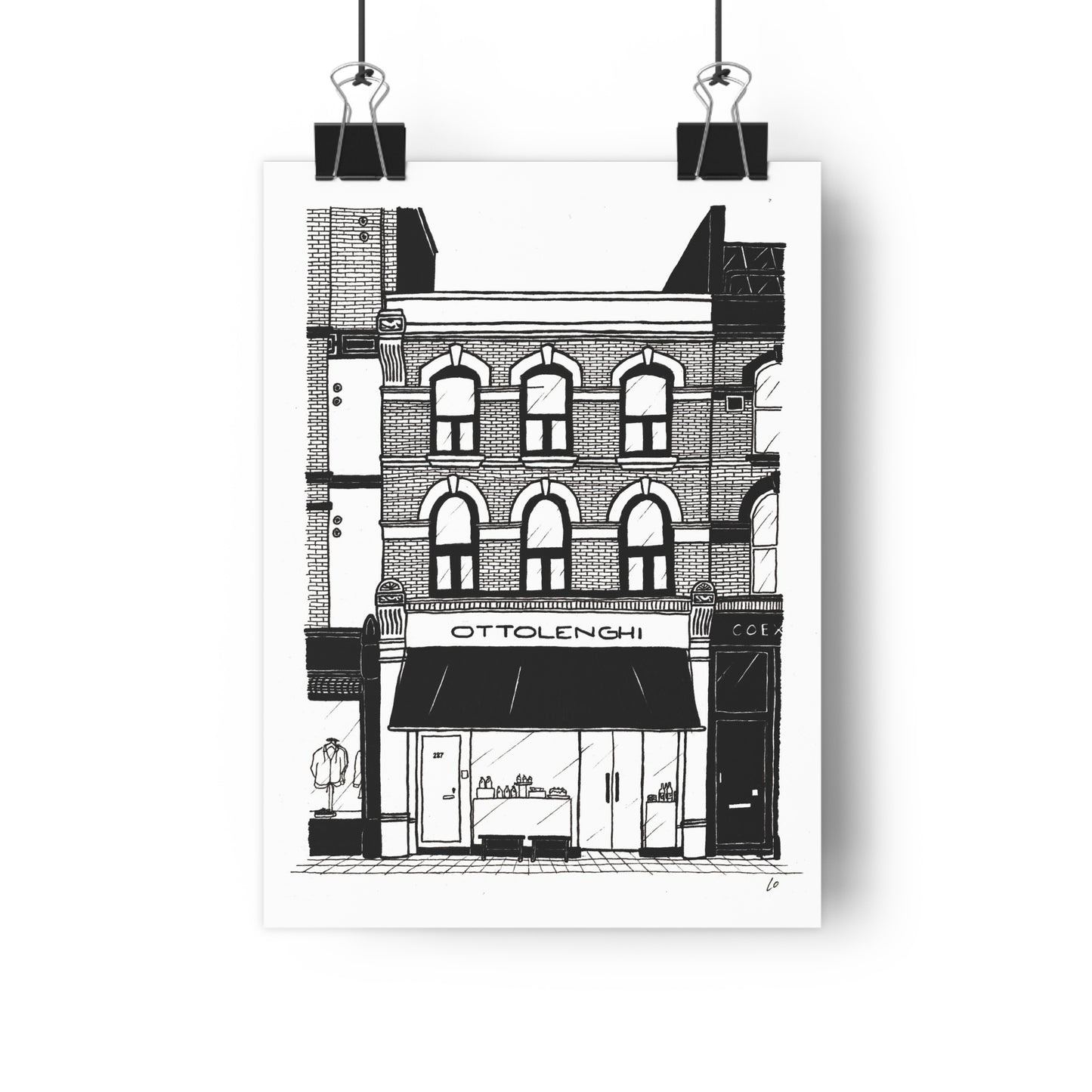 Ottolenghi restaurant, London, UK Giclée Art Print