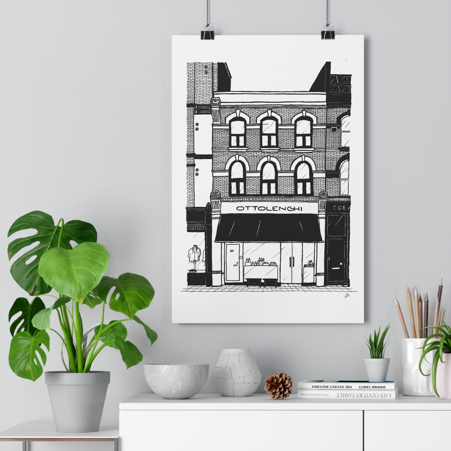 Ottolenghi restaurant, London, UK Giclée Art Print