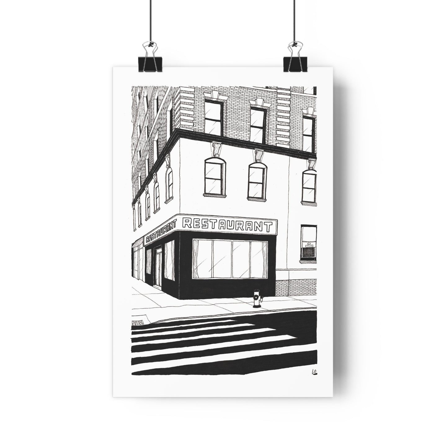 Monk's Restaurant, Seinfeld (tv series) Giclée Art Print
