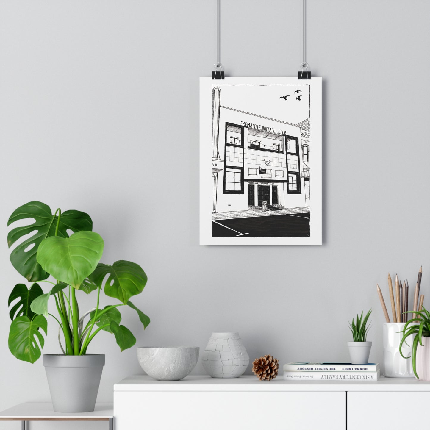 Fremantle Buffalo Club, Western Australia Giclée Art Print