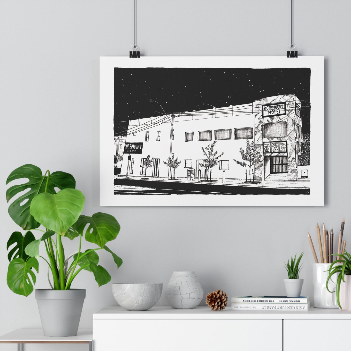 Rosemount Hotel, Perth, Australia Giclée Art Print