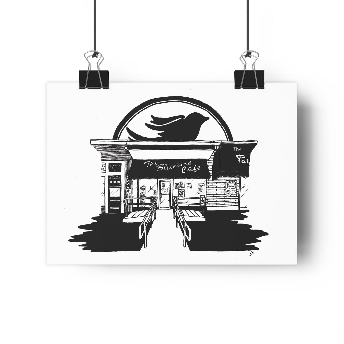 The Bluebird Cafe, Nashville, USA Giclée Art Print