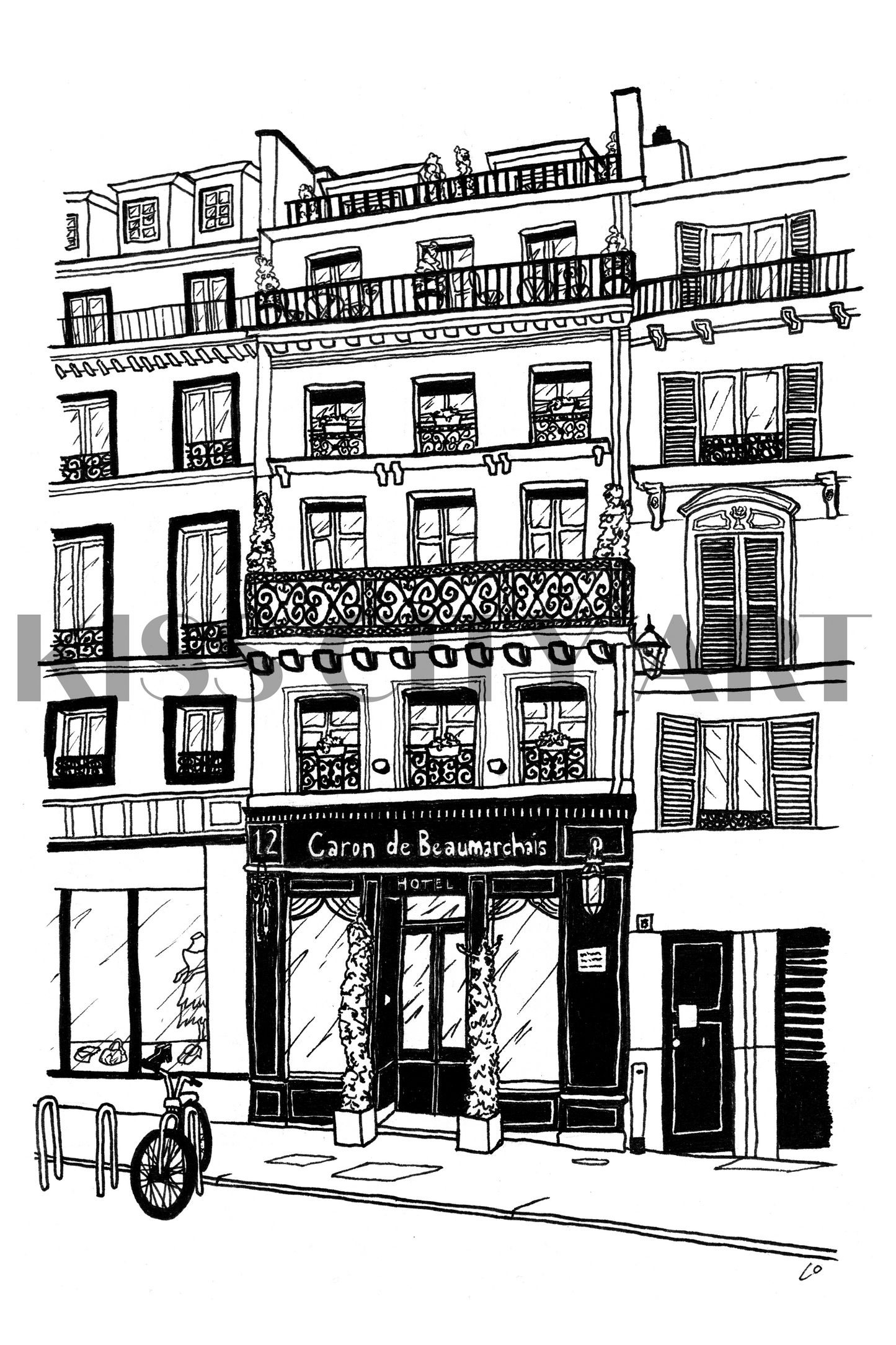 Caron de Beaumarchais, Paris FRA