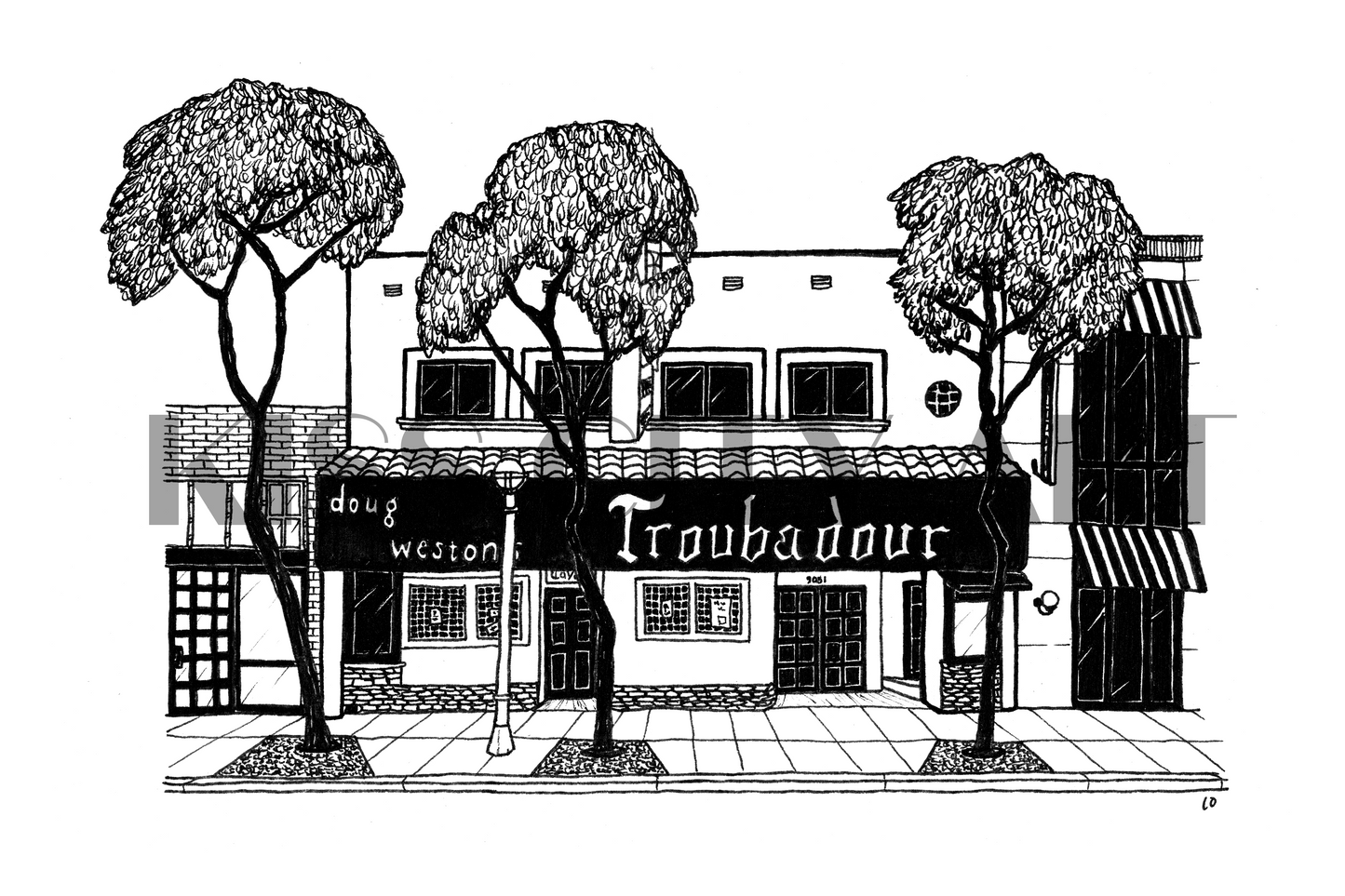 Troubadour, Los Angeles, USA